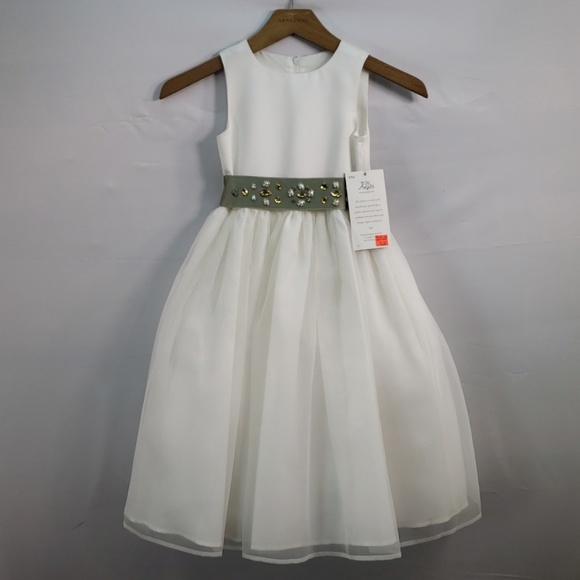 Us Angels Other - US ANGELS FLOWER GIRL DRESS SATIN AND ORGANZA Us Angels Other - US ANGELS FLOWER GIRL DRESS SATIN AND ORGANZA